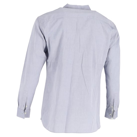 Ermenegildo Zegna overhemd met lange mouwen en knoopsluiting in blauw katoen - Image 3
