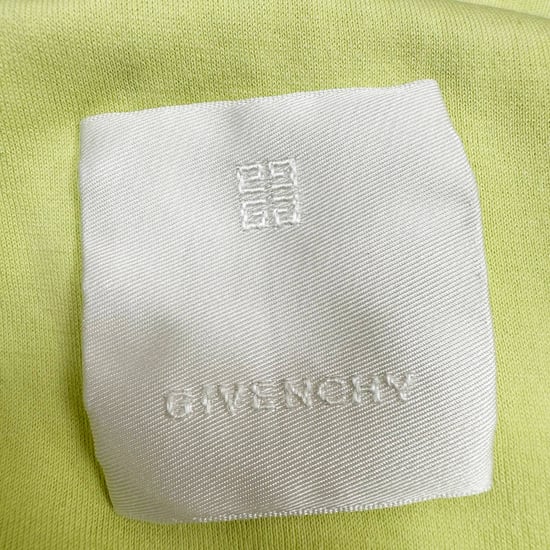Givenchy 4G Logo geborduurd T-shirt van geel katoen - Image 4