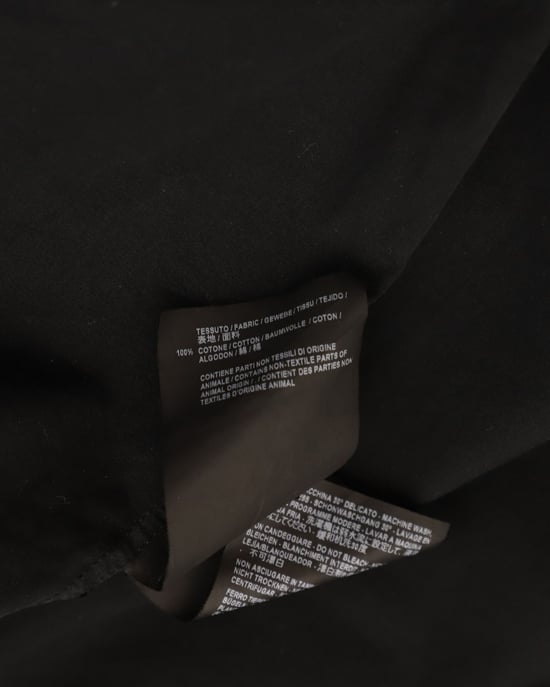 Balenciaga 'Homme' overhemd met knoopsluiting in zwart katoen - Image 5