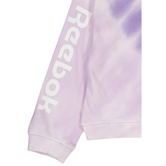 Reebok Set met tie-dye-sweatshirt en -short voor babymeisjes (Zakje roze tie-dye) - Image 2