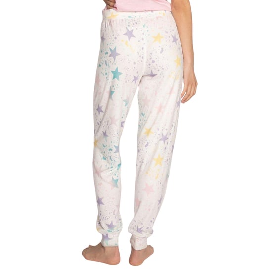 PJ Salvage Loungebroek met sterrenprint voor dames (Gebroken wit) - Image 3