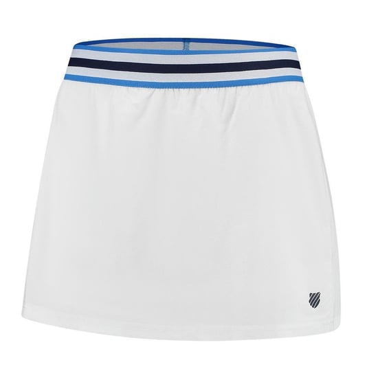 K-Swiss Dames Kleurblok Tennis Skort (Wit) - Image 1