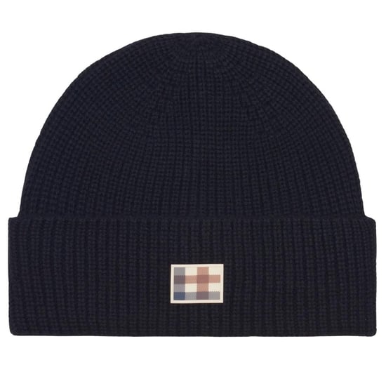 Aquascutum Unisex Active Wool Blend muts voor volwassenen (Zwart) - Image 1