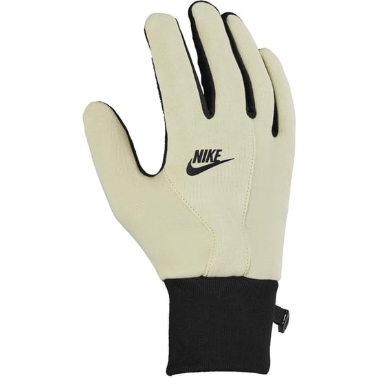 Nike Unisex Volwassen Fleece Therma-Fit Handschoenen (Licht Khaki/Zwart) - Image 1