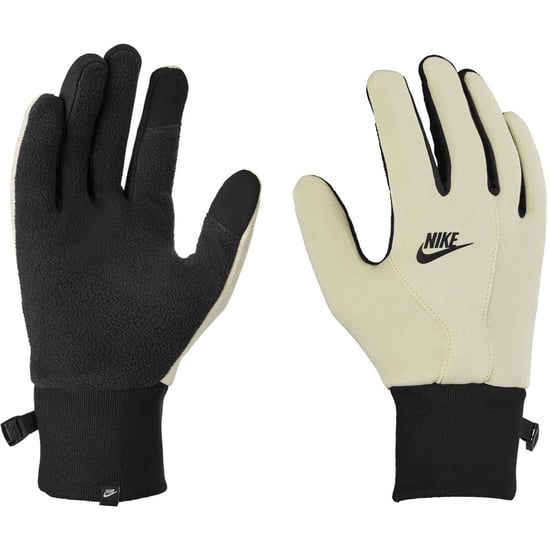 Nike Unisex Volwassen Fleece Therma-Fit Handschoenen (Licht Khaki/Zwart) - Image 3