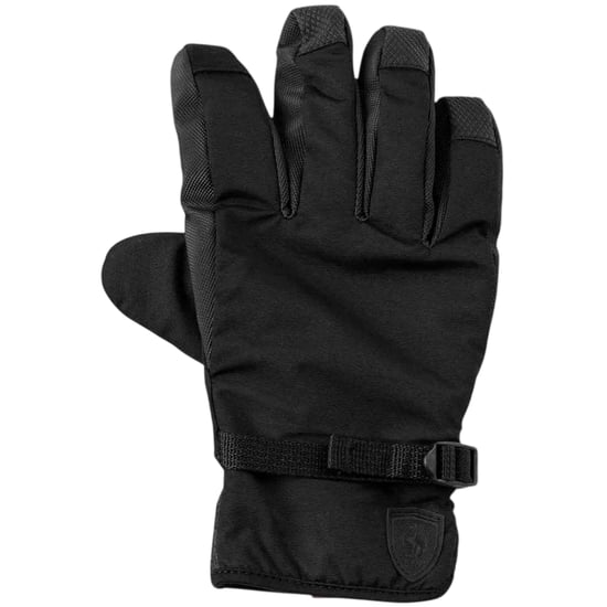 Puma Heren Fleece Shield Logo Handschoenen (Zwart) - Image 1