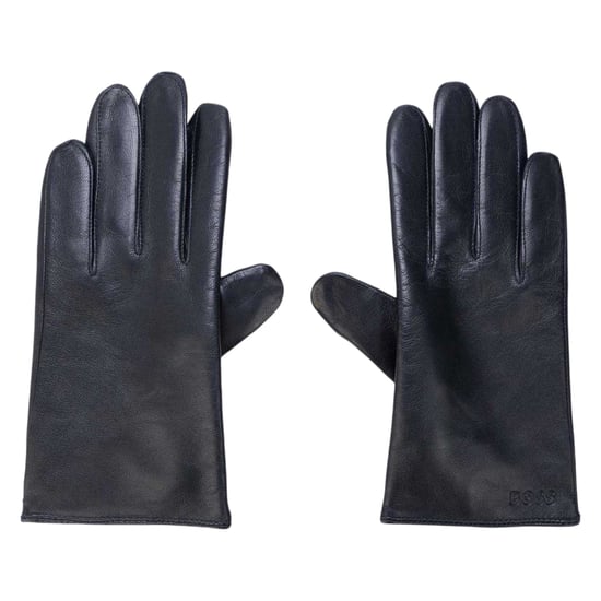 Boss Heren Gioli Lamsleer Handschoenen (Donkerblauw) - Image 1