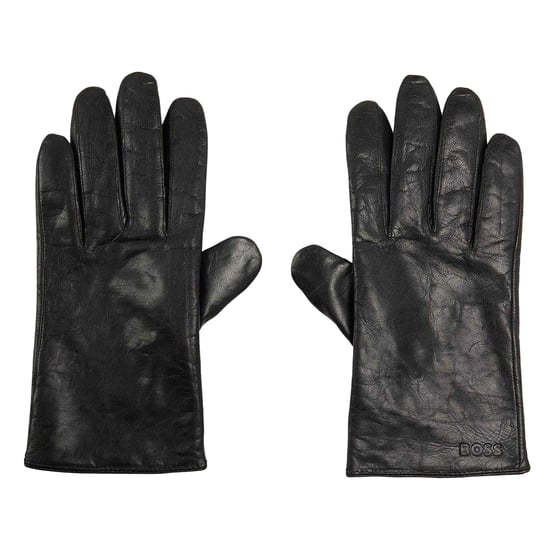 Boss Heren Gioli Leren Handschoenen (Zwart) - Image 3