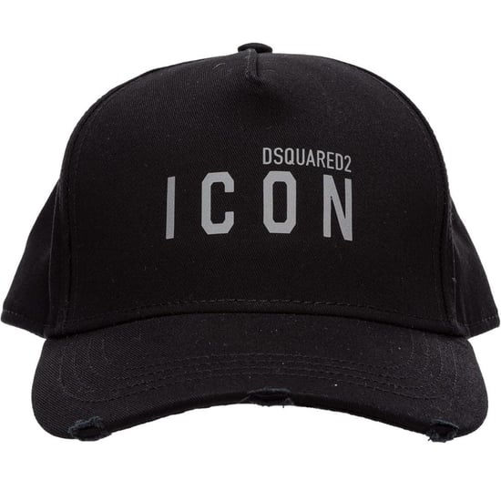 DSquared2 Icoon Baseballpet voor dagelijks gebruik (Zwart) - Image 2