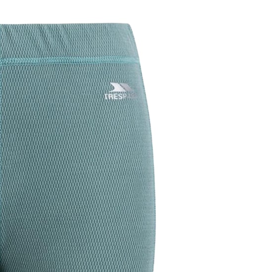 Trespass Sunita geribbelde legging voor dames (Tin/blauwgroen) - Image 3