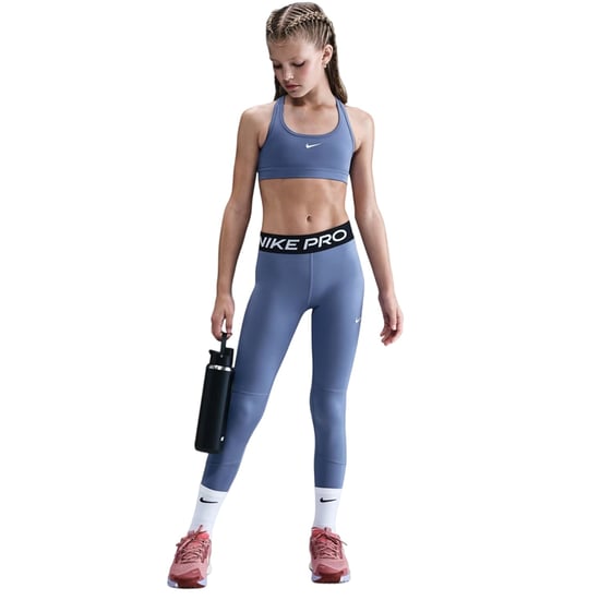 Nike Pro-legging voor meisjes (Indigo) - Image 1