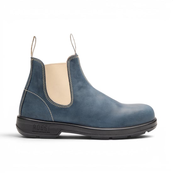 Rossi 404 Stormblauwe leren Outdoor Chelsea Laarzen - Spinifex - Image 1