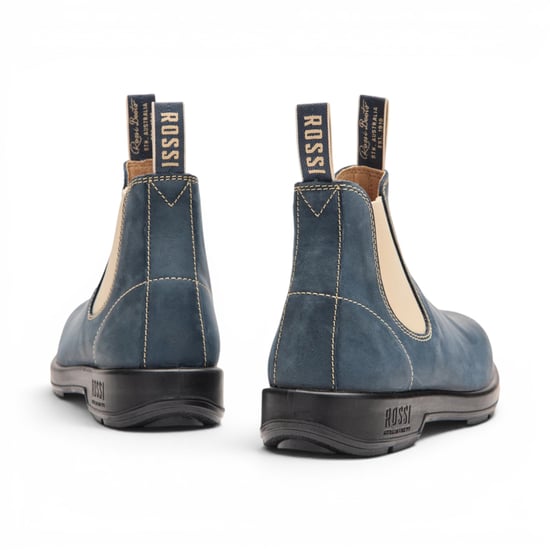 Rossi 404 Stormblauwe leren Outdoor Chelsea Laarzen - Spinifex - Image 4