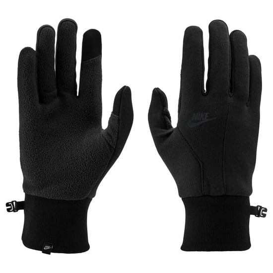 Nike Unisex Volwassen Fleece Therma-Fit Handschoenen (Zwart) - Image 3