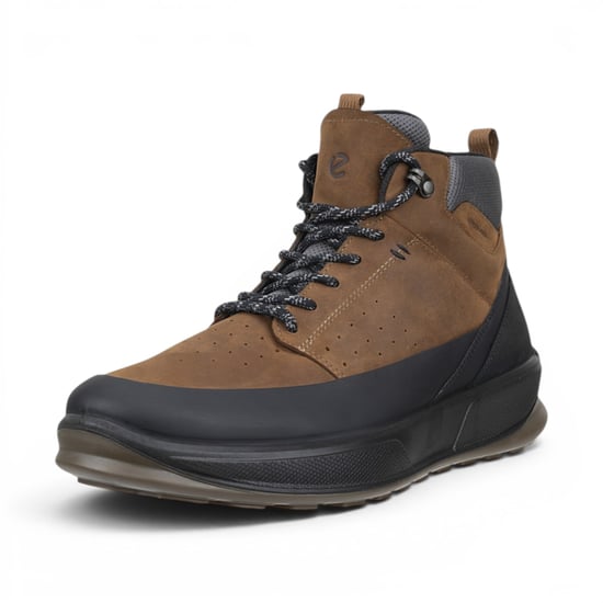 Ecco heren waterdichte zwarte beige leren buitenwandellaarzen - Byway 2.0 - Image 5