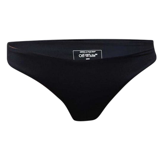 Off-White Dames/Dames Tweedelig Badpak (Zwart, Wit) - Image 4