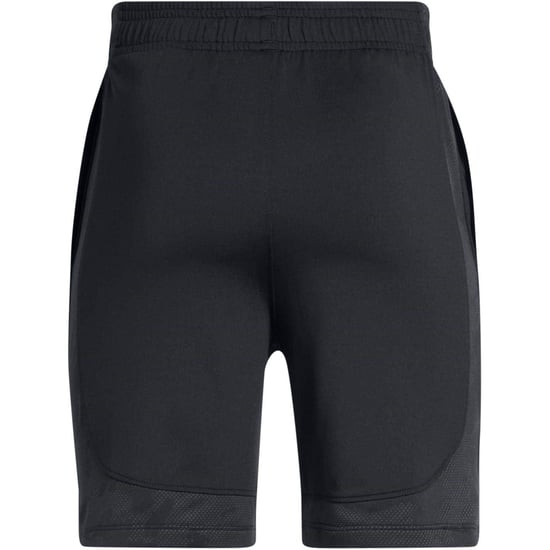 Under Armour Jacquard-short met ventilatieopeningen voor kinderen (Zwart/Wit) - Image 4