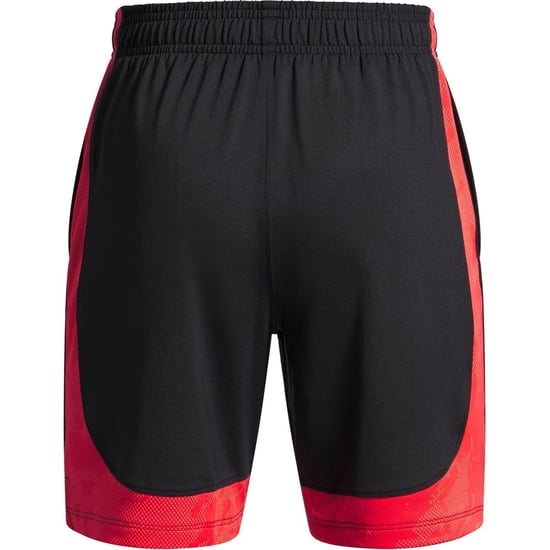 Under Armour Jacquard-short met ventilatieopeningen voor kinderen (Zwart) - Image 2