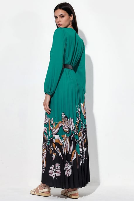 Bloemen Midi-jurk met Ceintuur - Image 3