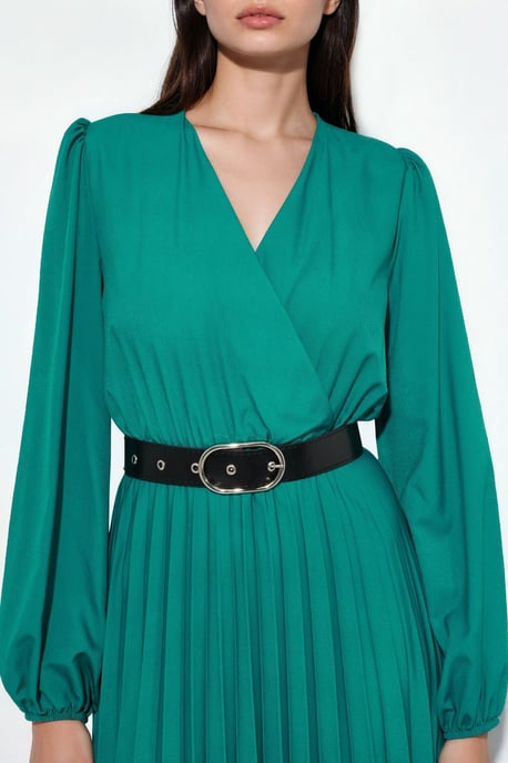 Bloemen Midi-jurk met Ceintuur - Image 4