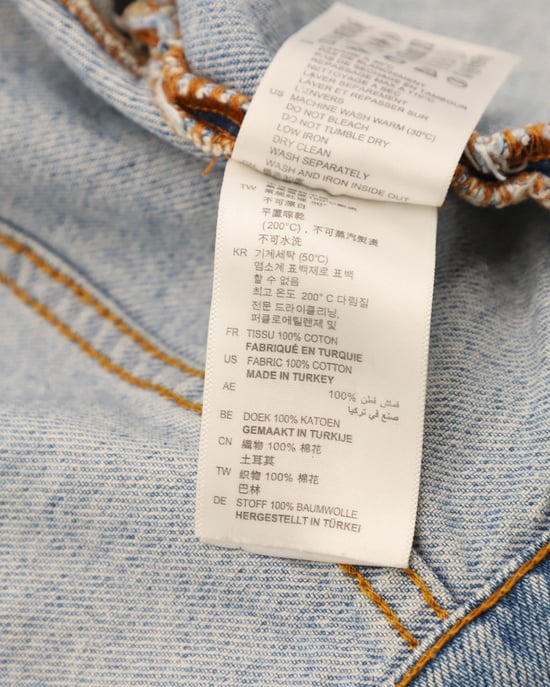 Sandro Paris Liverpool Versierde Denimjack in Blauw Denim - Image 5