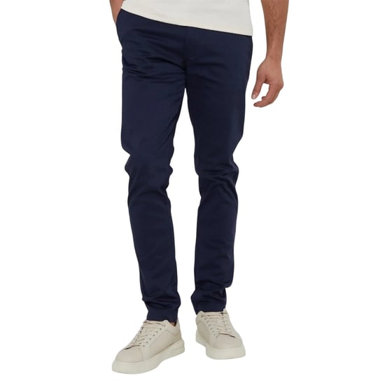 Threadbare Heren Slanke chino's (Marine/Donkere Steen) - Image 1