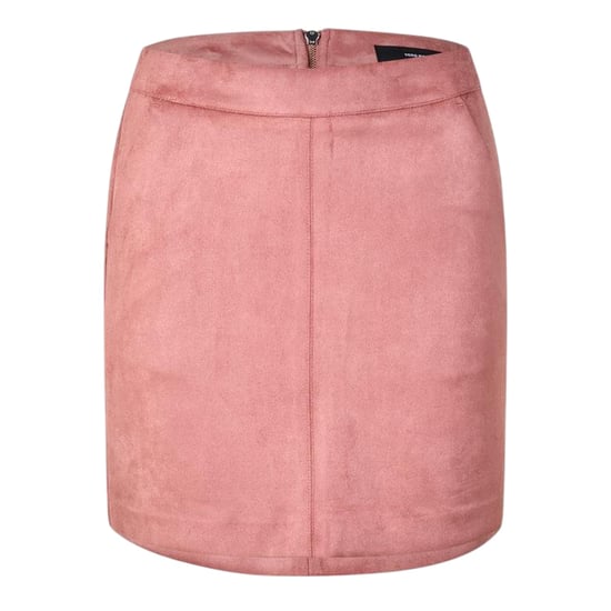 Vero Moda Dames Donna slanke kokerrok van imitatiesuède (Oude Roos) - Image 1