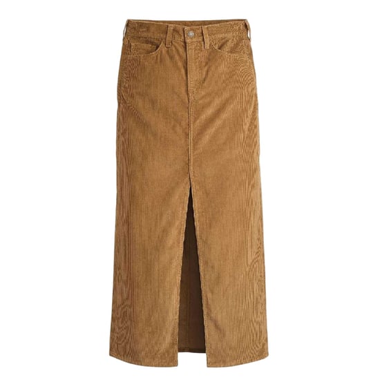 Levis Denim maxi-rok met hoge taille voor dames (Hermelijn) - Image 1