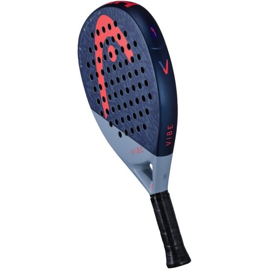 Head Vibe Blrd 2025 Padel Racket (Blauw/grijs/rood) - Image 3