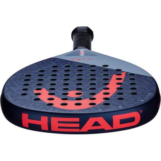 Head Vibe Blrd 2025 Padel Racket (Blauw/grijs/rood) - Image 4