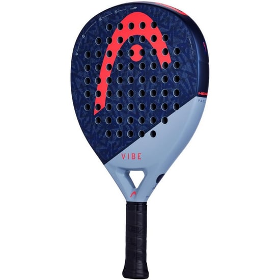 Head Vibe Blrd 2025 Padel Racket (Blauw/grijs/rood) - Image 5