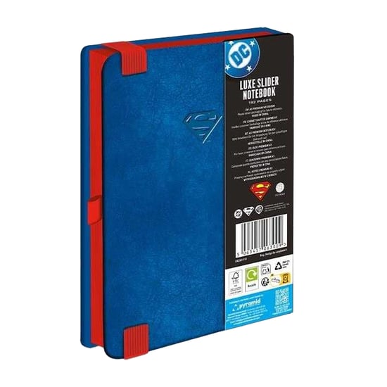 DC Comics Luxe Superman notitieboek (Blauw/rood) - Image 2