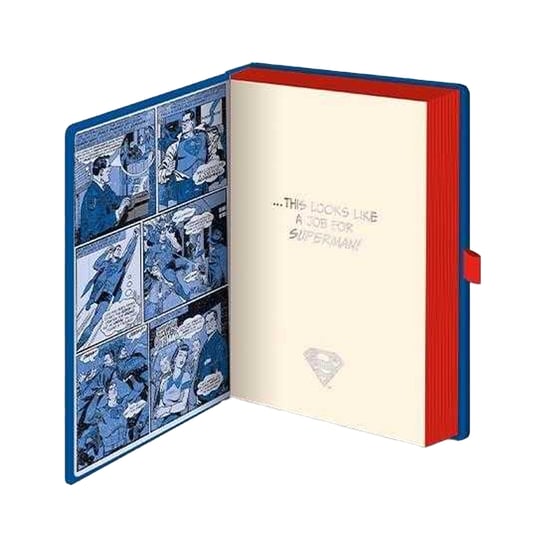 DC Comics Luxe Superman notitieboek (Blauw/rood) - Image 3