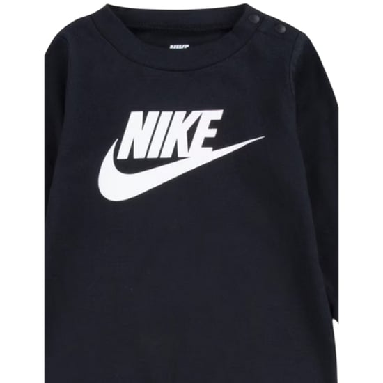 Nike Rompertje met logo en ronde hals voor baby’s (Zwart) - Image 2