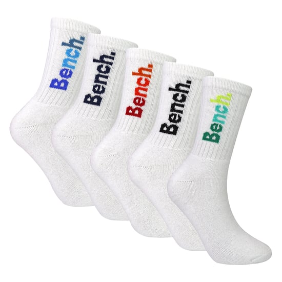 Jongens 5-pack Sport Crew Sokken Katoen Rijk Kleurrijke Logo Zachte Kindersokken - Image 1