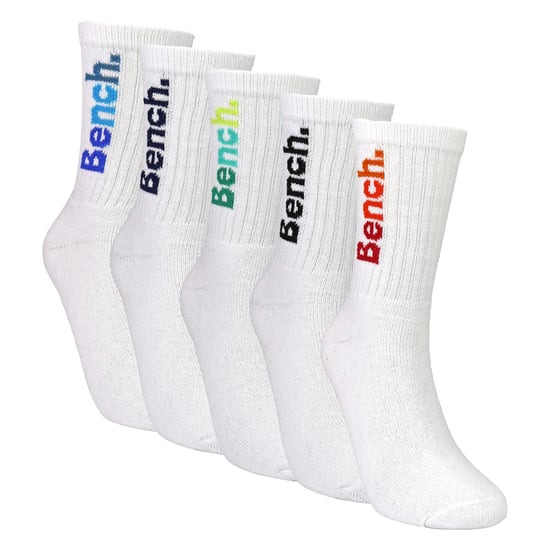 Jongens 5-pack Sport Crew Sokken Katoen Rijk Kleurrijke Logo Zachte Kindersokken - Image 3