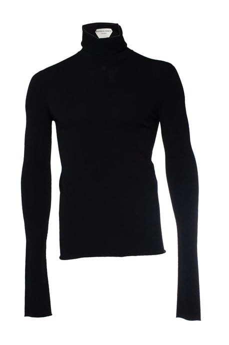 Bottega Veneta, Herfst 2020 stretch coltrui zwart - Image 1