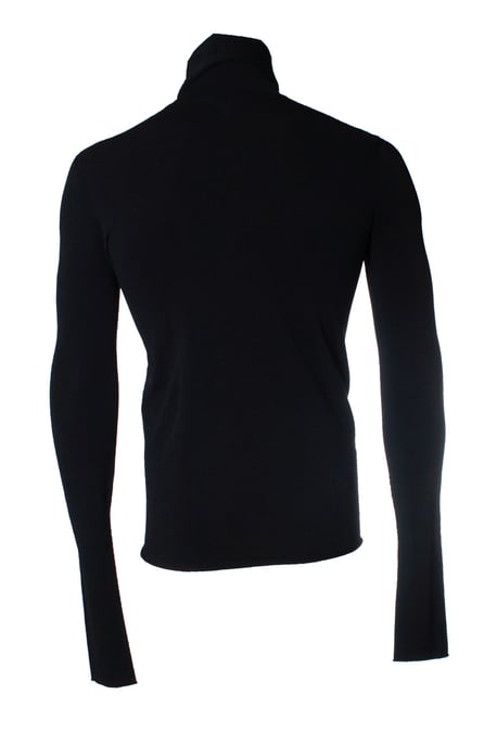 Bottega Veneta, Herfst 2020 stretch coltrui zwart - Image 2
