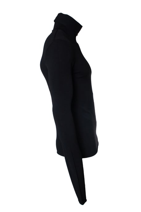 Bottega Veneta, Herfst 2020 stretch coltrui zwart - Image 3