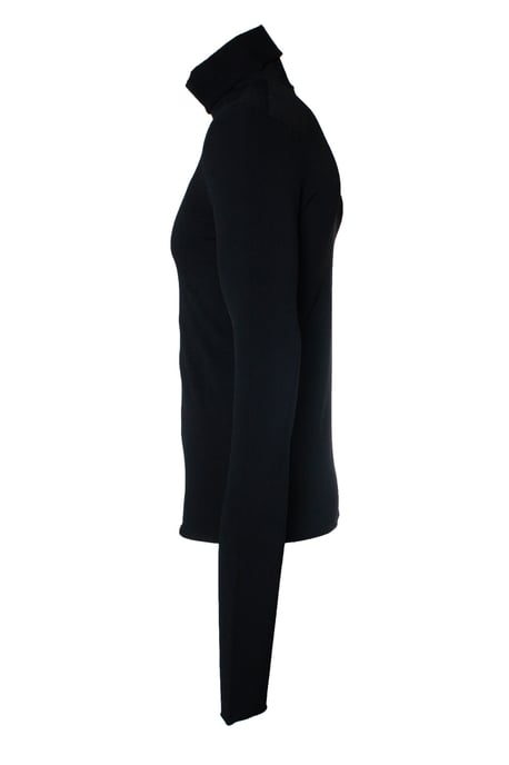 Bottega Veneta, Herfst 2020 stretch coltrui zwart - Image 4