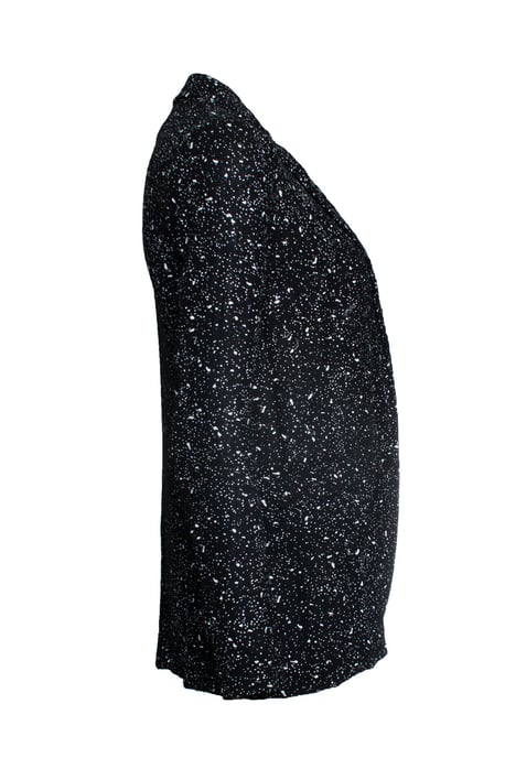 Diane Von Furstenberg, vintage galaxy crepe blazer - Image 4