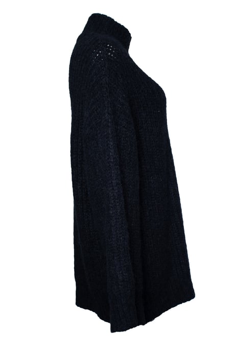 A.P.C., black ribbed turtle neck sweater - Image 3