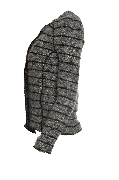 Isabel Marant Etoile, grey and black tweed jacket - Image 2