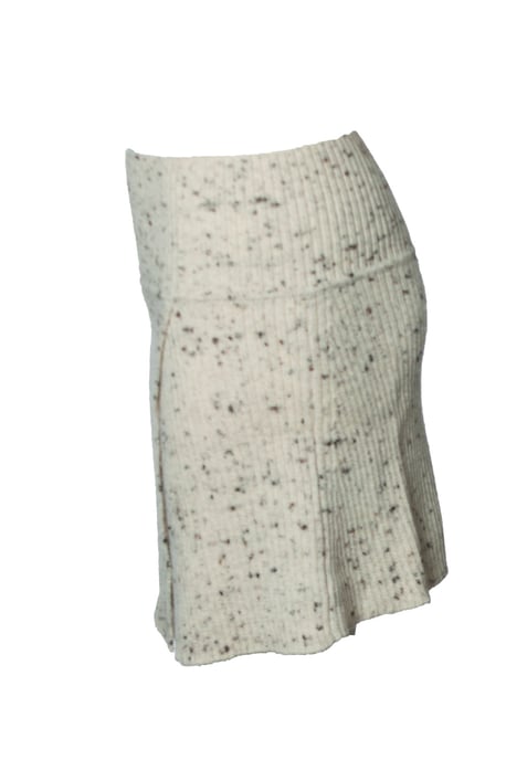 Isabel Marant Etoile, knitted skirt in beige - Image 2