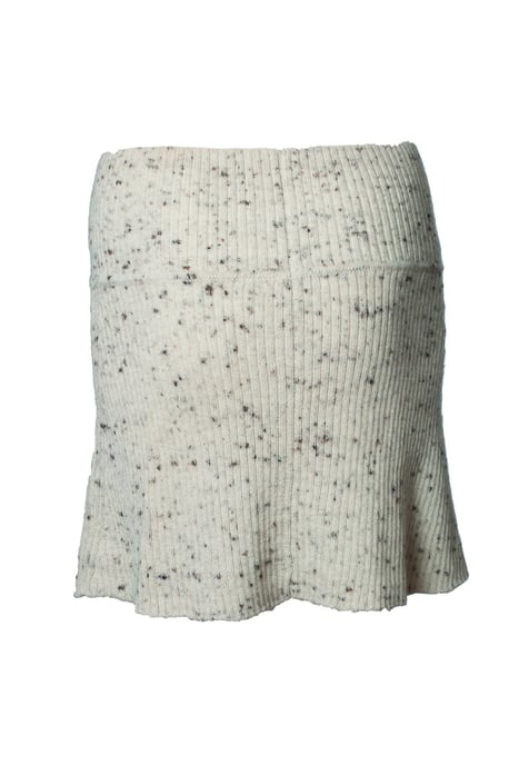 Isabel Marant Etoile, knitted skirt in beige - Image 3