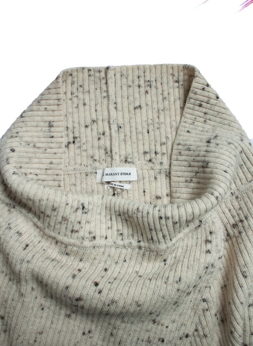 Isabel Marant Etoile, knitted skirt in beige - Image 5