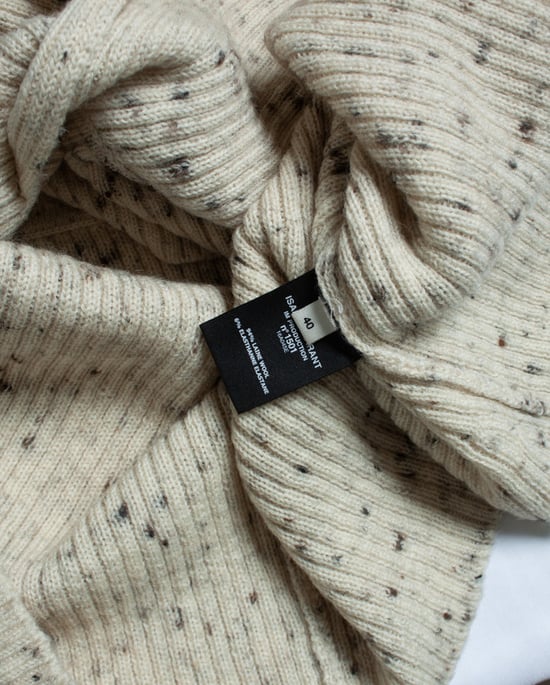 Isabel Marant Etoile, knitted skirt in beige - Image 6