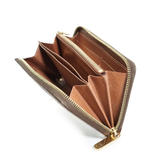 Louis Vuitton Stoffen Zippy Portemonnee - Image 4