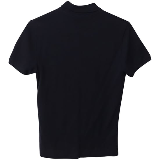 Gucci Web Crest Logo Polo Shirt van Zwarte Katoen - Image 2