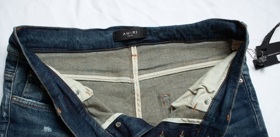Amiri, vintage patchwork bandana jeans - Image 5